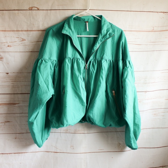 Free People Jackets & Blazers - Free People Dolman Windbreaker Cropped Jacket